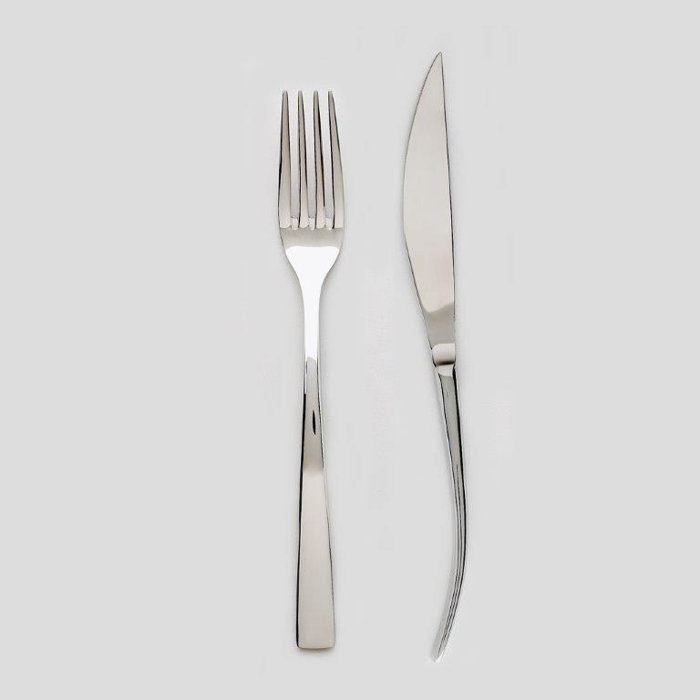 Ginkgo President Stainless Steel Flatware Set Service for 4 & Reviews Wayfair